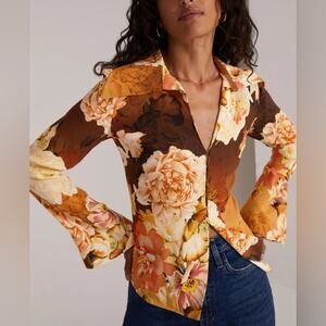 Favorite Daughter The Jane Shirt in Sienna M